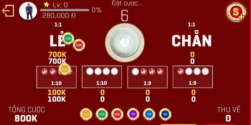 Xóc Đĩa Chẵn Lẻ - Hướng Dẫn Cách Chơi Cho Tân Thủ 2 Đôi nét về ván game xóc đĩa chẵn lẻ
